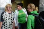 Europos jaunimo olimpinio festivalio dalyviai grįžo į Lietuvą.
