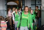 Europos jaunimo olimpinio festivalio dalyviai grįžo į Lietuvą.