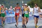 50 km sportinio ėjimo varžybos.