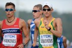 50 km sportinio ėjimo varžybos.