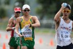 50 km sportinio ėjimo varžybos.