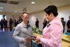 Pagerbti Europos jaunimo olimpinio festivalio medalininkai.