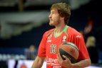 Eurolyga. „Lietuvos rytas“ – „Lokomotiv“ 53:84 (24:16, 7:23, 9:22, 13:23).