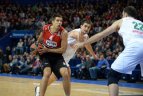 Eurolyga. „Lietuvos rytas“ – „Lokomotiv“ 53:84 (24:16, 7:23, 9:22, 13:23).