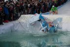 „Red Bull Jump & Freeze“ Liepkalnyje.