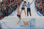 „Red Bull Jump & Freeze“ Liepkalnyje.