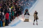 „Red Bull Jump & Freeze“ Liepkalnyje.