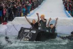 „Red Bull Jump & Freeze“ Liepkalnyje.