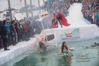 „Red Bull Jump & Freeze“ Liepkalnyje.