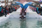 „Red Bull Jump & Freeze“ Liepkalnyje.