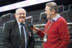 Prieš Eurolygos rungtynes „Žalgirio“ arenoje.