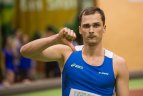 Lietuvos lengvosios atletikos čempionato akimirka