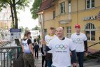 Olimpinės dienos akimirka