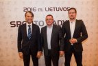 „Lietuvos sporto vadybos apdovanojimai 2016“.
