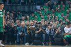 Eurolygos atkrintamosiosKaune. „Žalgiris“ namuose įveikė „Olympiakos“.