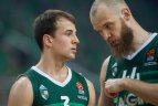 Eurolygos atkrintamosiosKaune. „Žalgiris“ namuose įveikė „Olympiakos“.