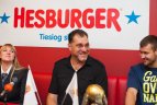„Hesburger“ tapo oficialiu Lietuvos vyrų krepšinio rinktinės rėmėju