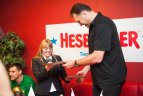 „Hesburger“ tapo oficialiu Lietuvos vyrų krepšinio rinktinės rėmėju