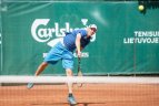 ITF „World Tennis Tour“ turnyro Prezidento taurei laimėti antra diena.