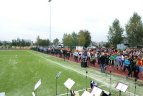 Naujas stadionas Rudaminoje.