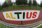 Naujas stadionas Rudaminoje.