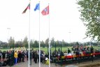 Naujas stadionas Rudaminoje.