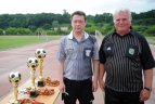 Futbolo varžybos.
