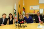 Spaudos konferencija.