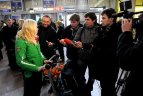 Olimiečių sutikimas Vilniaus oro uote