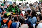 2011 07 11. Pasaulio čempionų sutikimas Vilniuje.