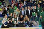Krepšininkų pagerbimas