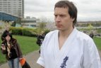 Japonijos bičiuliai, karate meistrai Vilniuje pažymėjo sakurų žydėjimo šventę