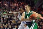 "Žalgiris" namie 68:83 pralaimėjo Maskvos CSKA komandai