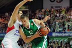 "Žalgiris" namie 68:83 pralaimėjo Maskvos CSKA komandai