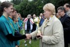 Moksleivių apdovanojimas Vingio parko stadione