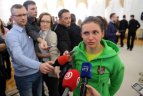 Lietuvos olimpiečių palydos.