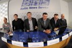 2010 09 16. Vilniaus "Salkalų" krepšinio klubos spaudos konferencija.