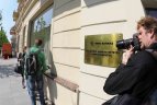 "Žalgirio" aistruoliai ir Vilniuje surengė protesto akciją