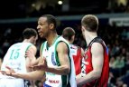 2010 04 03. LKL čempionatas.  "Lietuvos rytas" Vilniuje įveikė "Žalgirį". Rungtynių akimirkos.