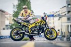 Motoakrobatas A. Gibieža surengs pasirodymą Vilniuje