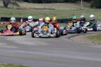 Kartingų čempionato I etapas Aukštadvaryje