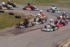 Kartingų čempionato I etapas Aukštadvaryje