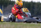 Kartingų čempionato I etapas Aukštadvaryje