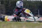 Kartingų čempionato I etapas Aukštadvaryje