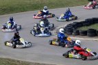 Kartingų čempionato I etapas Aukštadvaryje