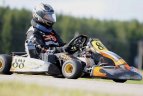 Kartingų čempionato I etapas Aukštadvaryje