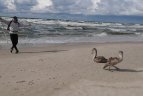Šiaurietiškojo ėjimo entuziastų žygis Lietuvos pajūriu
