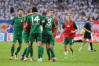 Žalgiriečių džiaugsmo akimirkos Poznanės "Lech" tvirtovėje