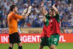 Žalgiriečių džiaugsmo akimirkos Poznanės "Lech" tvirtovėje