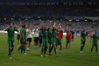 Žalgiriečių džiaugsmo akimirkos Poznanės "Lech" tvirtovėje